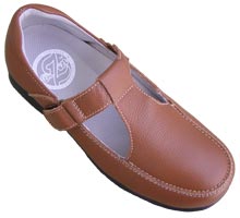 Dr Zen Annie brown diabetic shoe