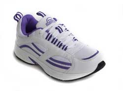 Dr Zen Lori lavender athletic diabetic shoe