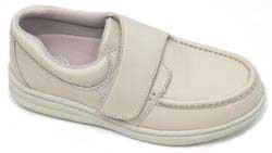 Dr Zen Gator beige diabetic shoe